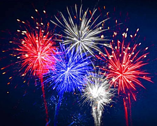 Kristal Wick's Color Inspiration- Fireworks Wire Necklace - , Holiday Designs, Loops, Wire Loop, Wrapped Wire Loop, Design, , fireworks image